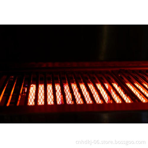 High Energy Transfer Infrared Catalytic Gas Fired Flameless Burner